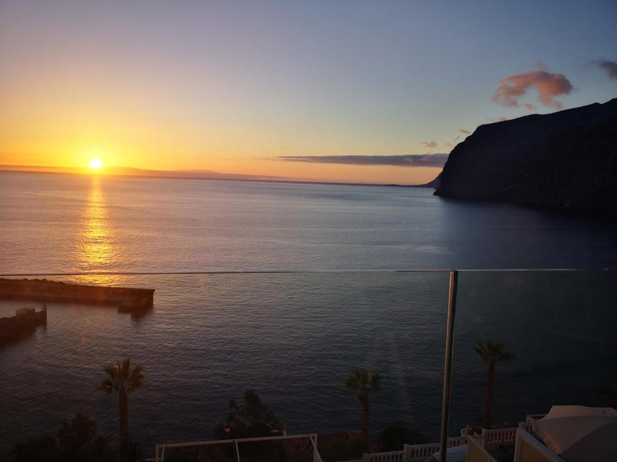 Luxury Apt. With Stunning Sea View Acantilado de los Gigantes Exterior foto